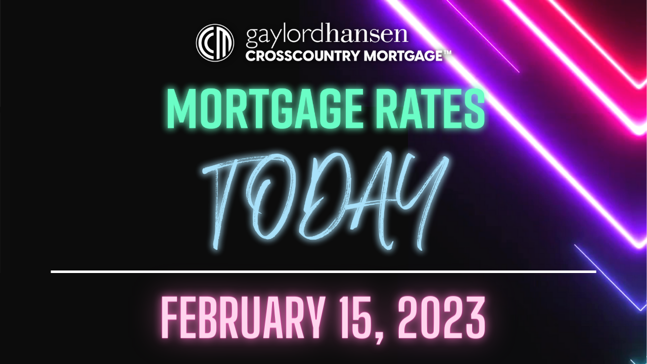 Mortgage Rates Today February 15, 2023